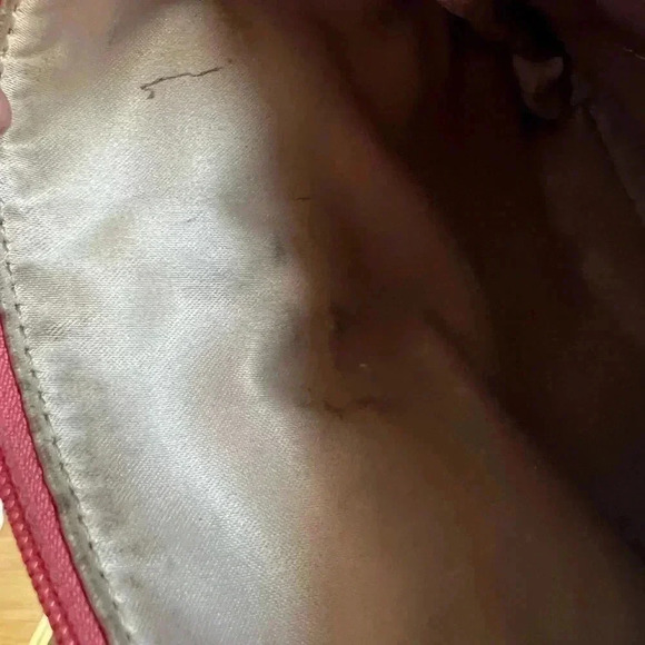 Coach Pink Pebbled Leather Crossbody Bag with Turnlock Pocket - Picture 10 of 11